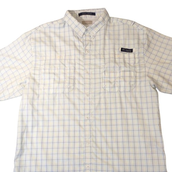 Columbia PFG Plaid Super Tamiami Short Sleeve - Picture 6 of 16